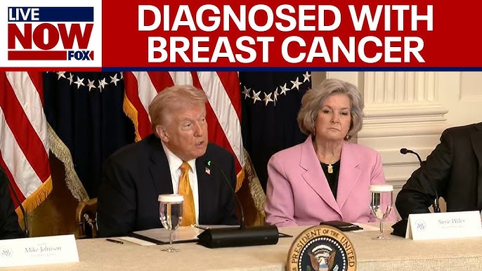 SUZY BREAST TRUMP WHITE HOUSE CANCER